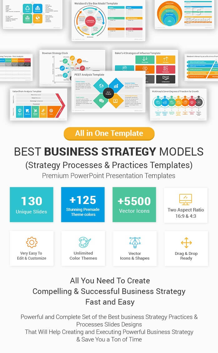 Best Business Strategy Models And Practices Powerpoint Inside What Is Template In Powerpoint
