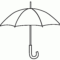 Big Activities Inkleurprente | Umbrella Coloring Page Within Blank Umbrella Template