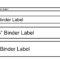 Binder Label Template | Wordscrawl | Binder Spine Labels inside Binder Spine Template Word