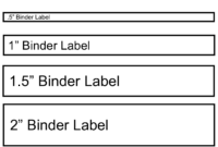 Binder Label Template | Wordscrawl | Binder Spine Labels within 3 Inch Binder Spine Template Word