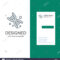 Bio, Dna, Genetics, Technology Grey Logo Design And Business Intended For Bio Card Template