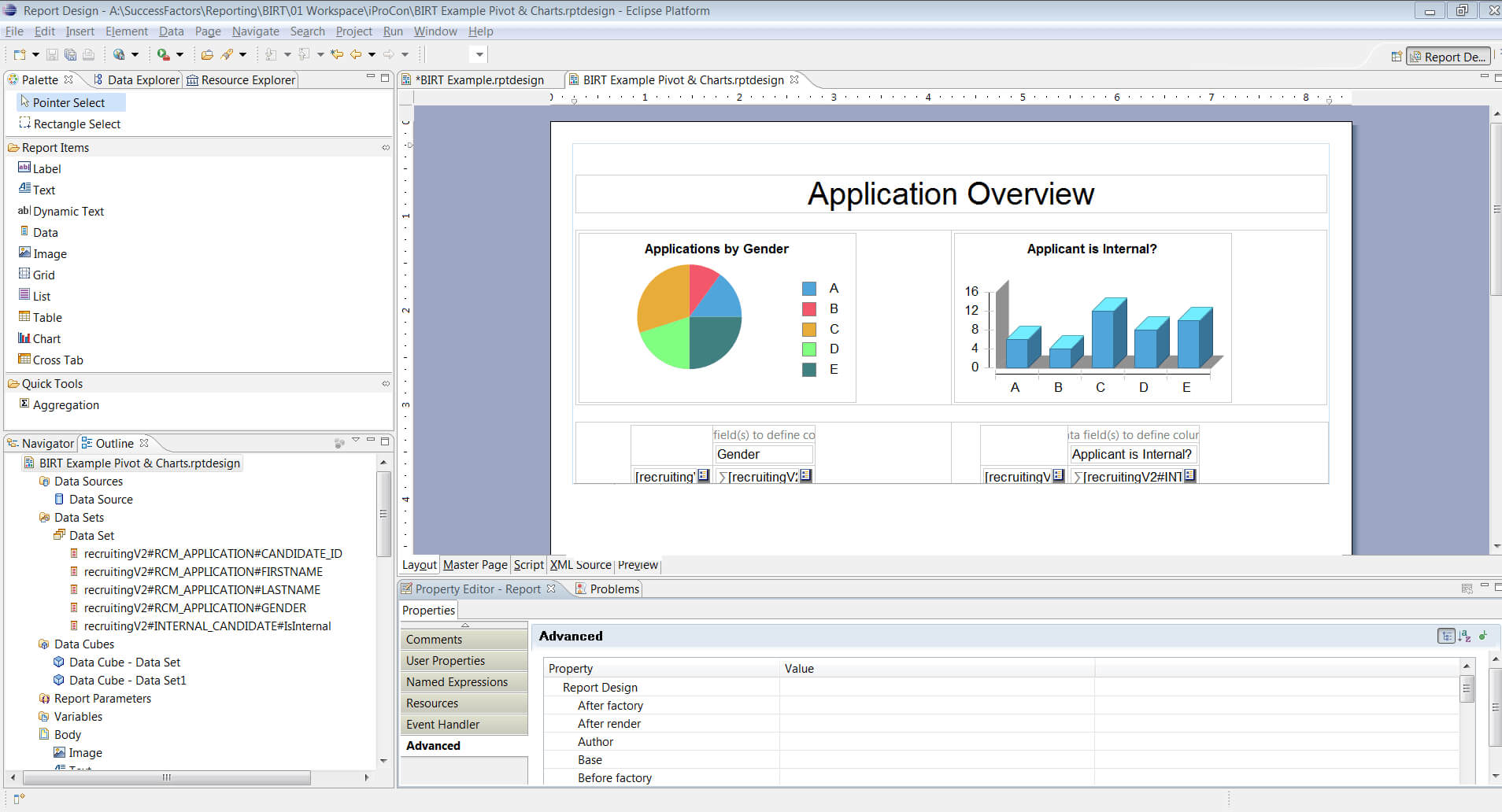 Birt Report Templates In Sap Successfactors – Part 3 - Ixerv Throughout Birt Report Templates