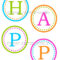 Birthday Banner Letters Template] Free Printable Happy Intended For Free Printable Happy Birthday Banner Templates