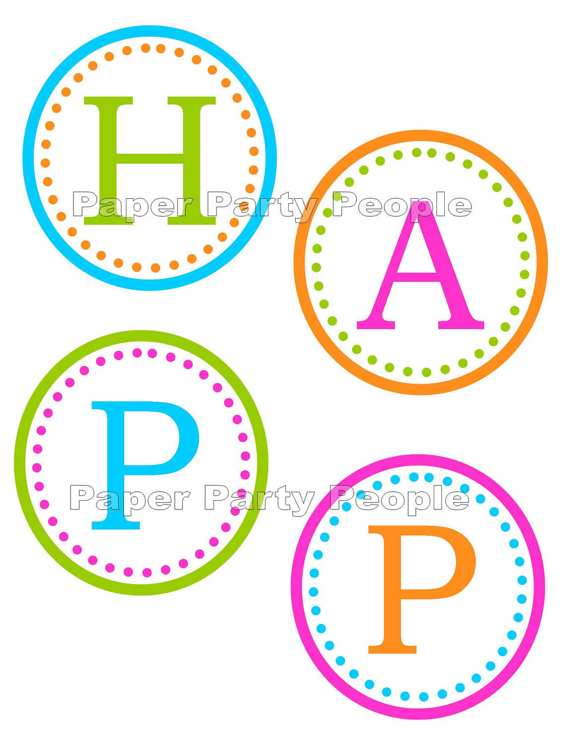 Birthday Banner Letters Template] Free Printable Happy Intended For Free Printable Happy Birthday Banner Templates