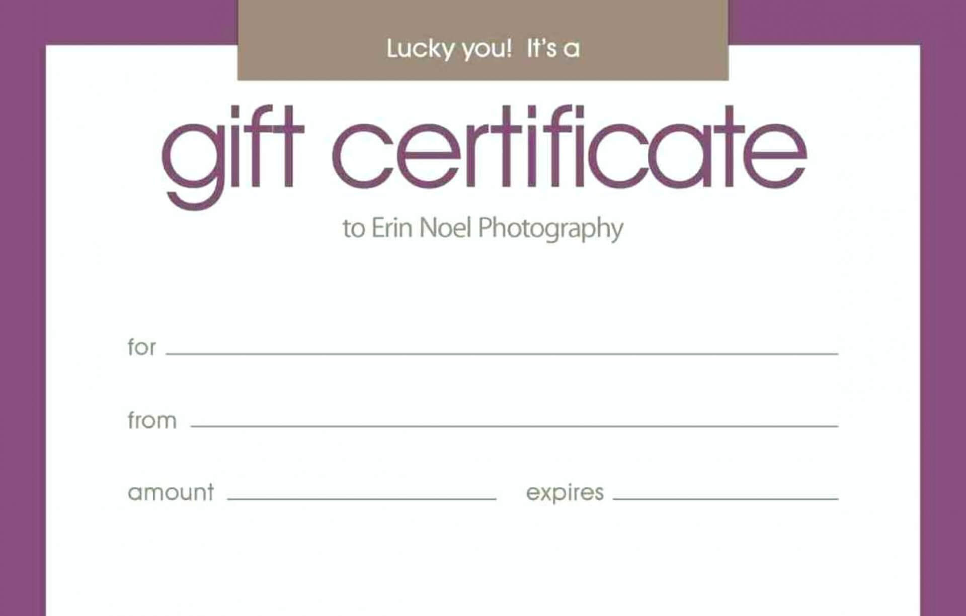 Birthday Gift Certificate Template Free Printable Throughout Publisher Gift Certificate Template