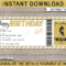 Birthday Tattoo Gift Vouchers For Tattoo Gift Certificate Template