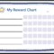 Blank Chart Reward | Templates At Allbusinesstemplates Inside Blank Reward Chart Template