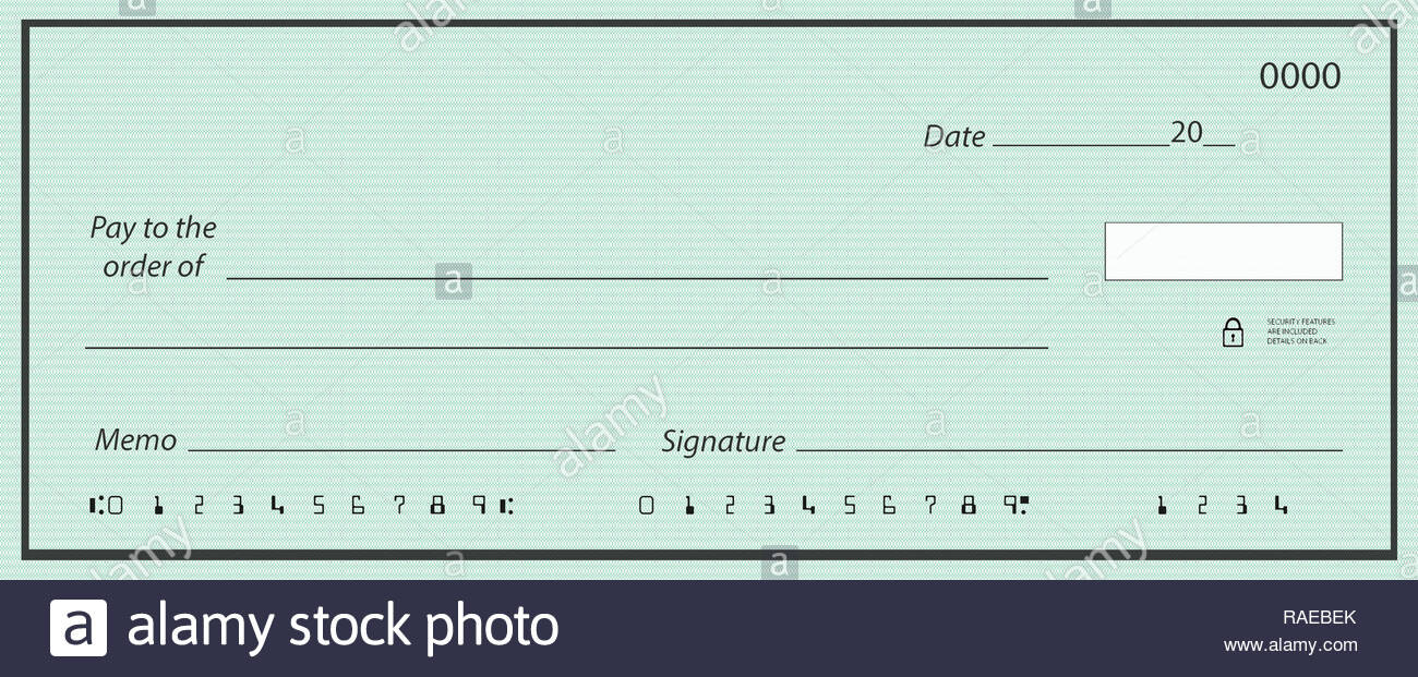 Blank Cheque Stock Photos & Blank Cheque Stock Images – Alamy Within Blank Cheque Template Uk