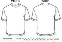 Blank Clothing Order Form Template | Besttemplates123 pertaining to Blank T Shirt Order Form Template