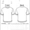 Blank Clothing Order Form Template | Besttemplates123 Regarding Printable Blank Tshirt Template