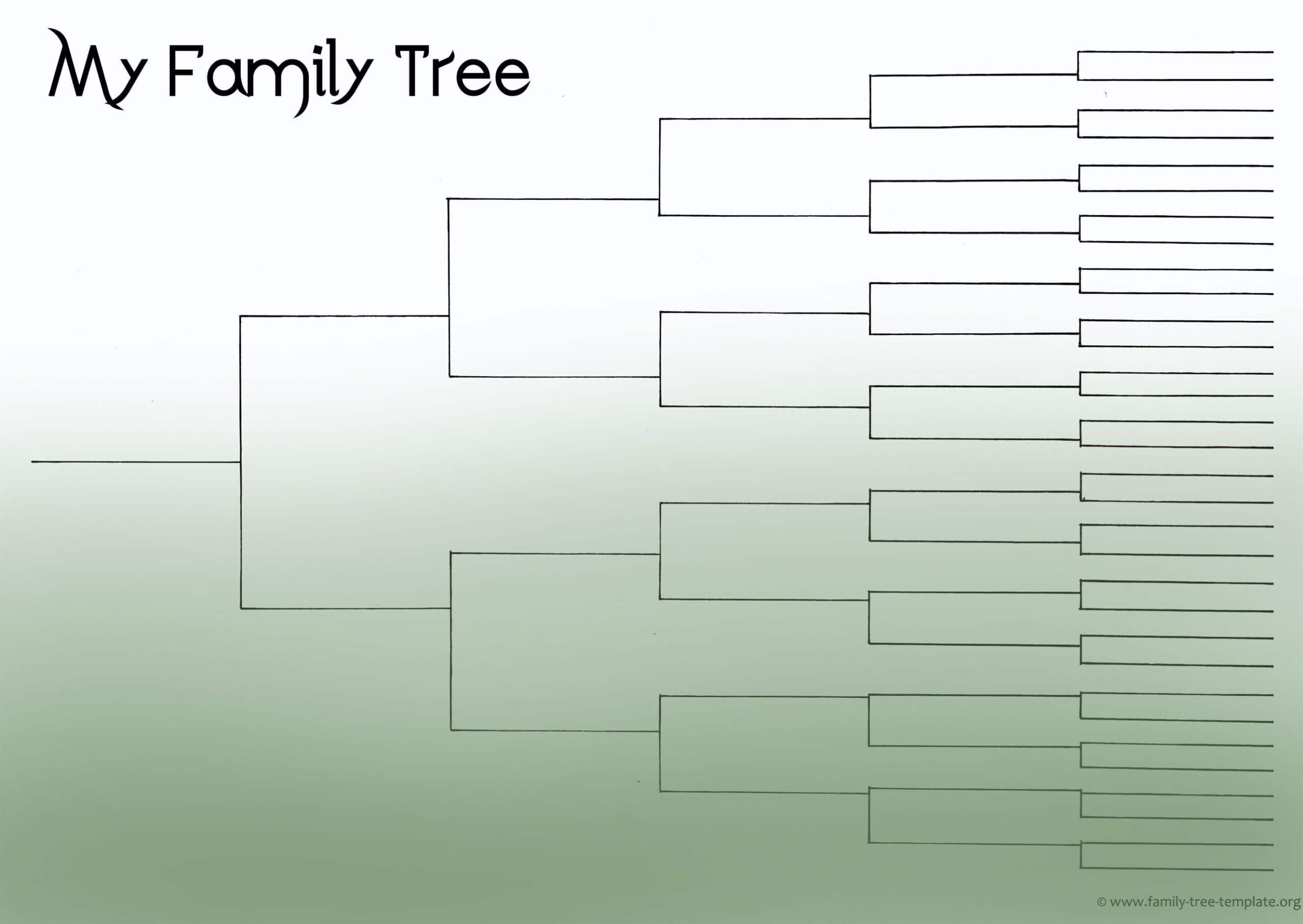 Blank Family Tree Chart Template | Family Tree Chart, Blank Inside Fill In The Blank Family Tree Template