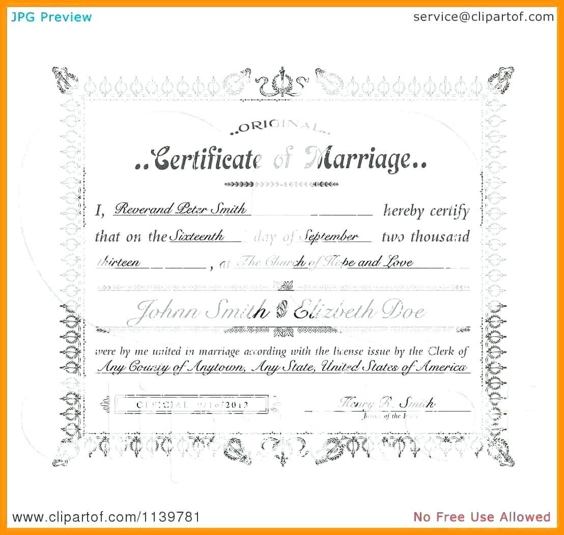 Blank Marriage Certificate Template – Uppage.co Inside Certificate Of License Template