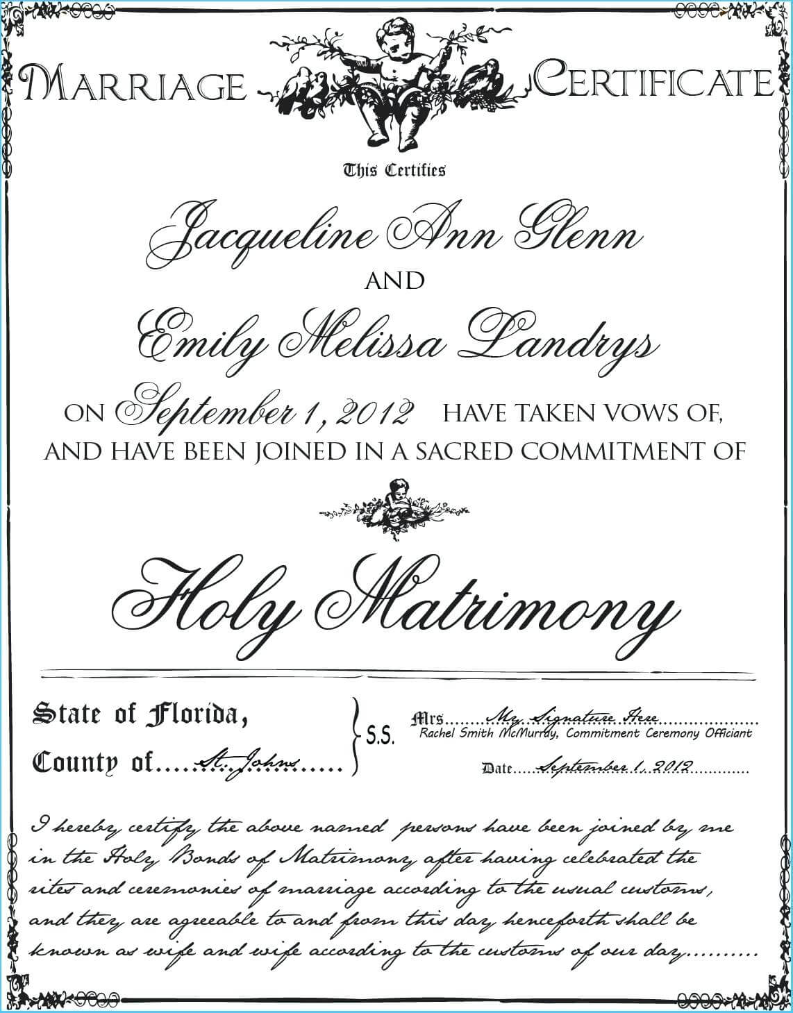 Blank Marriage Certificate Template – Uppage.co Intended For Blank Marriage Certificate Template