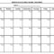 Blank Month Calendar Template | Templates Free Printable Throughout Month At A Glance Blank Calendar Template