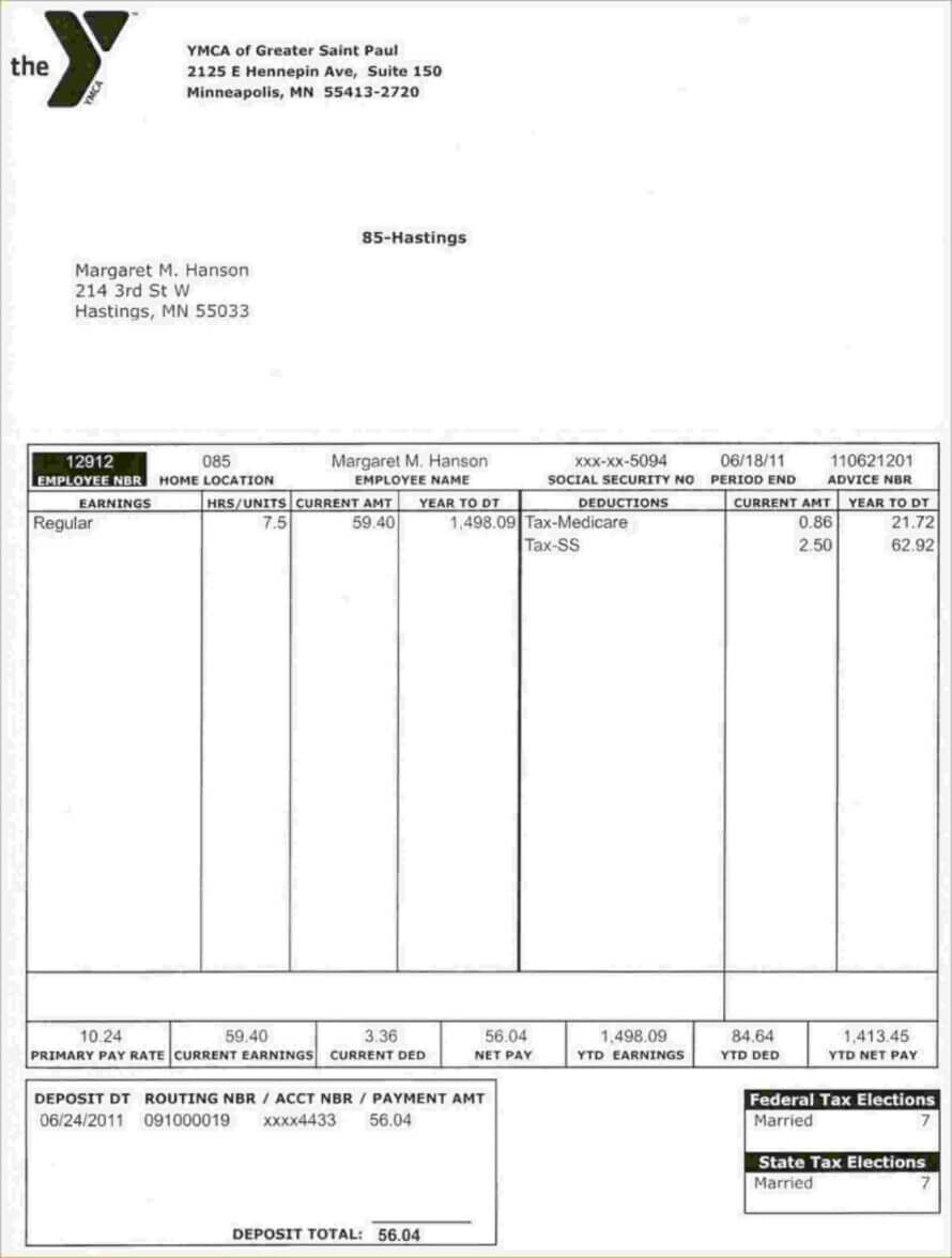 Blank Pay Stub Template Ideas Paycheckb Pdf Paybs Excel Throughout Blank Pay Stubs Template