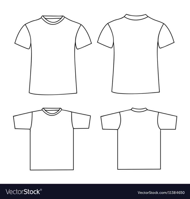 Blank Tee Shirt Template - Professional Template Examples