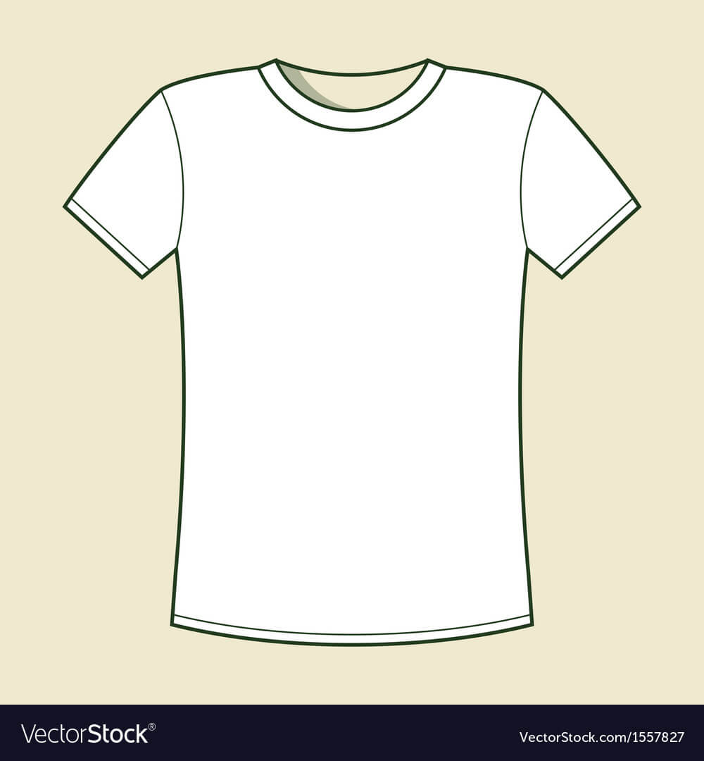 Blank T Shirt Template In Blank Tshirt Template Pdf