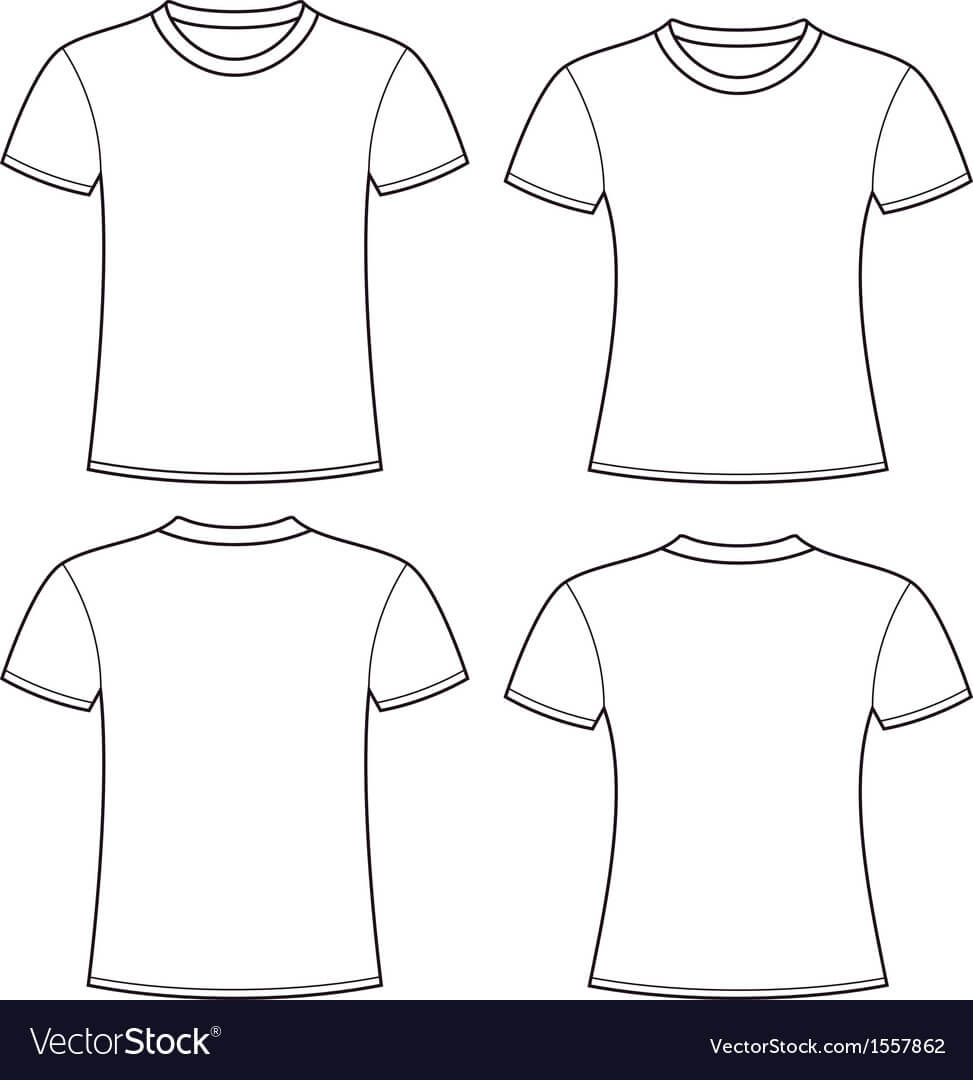 Blank T Shirts Template Pertaining To Blank Tee Shirt Template