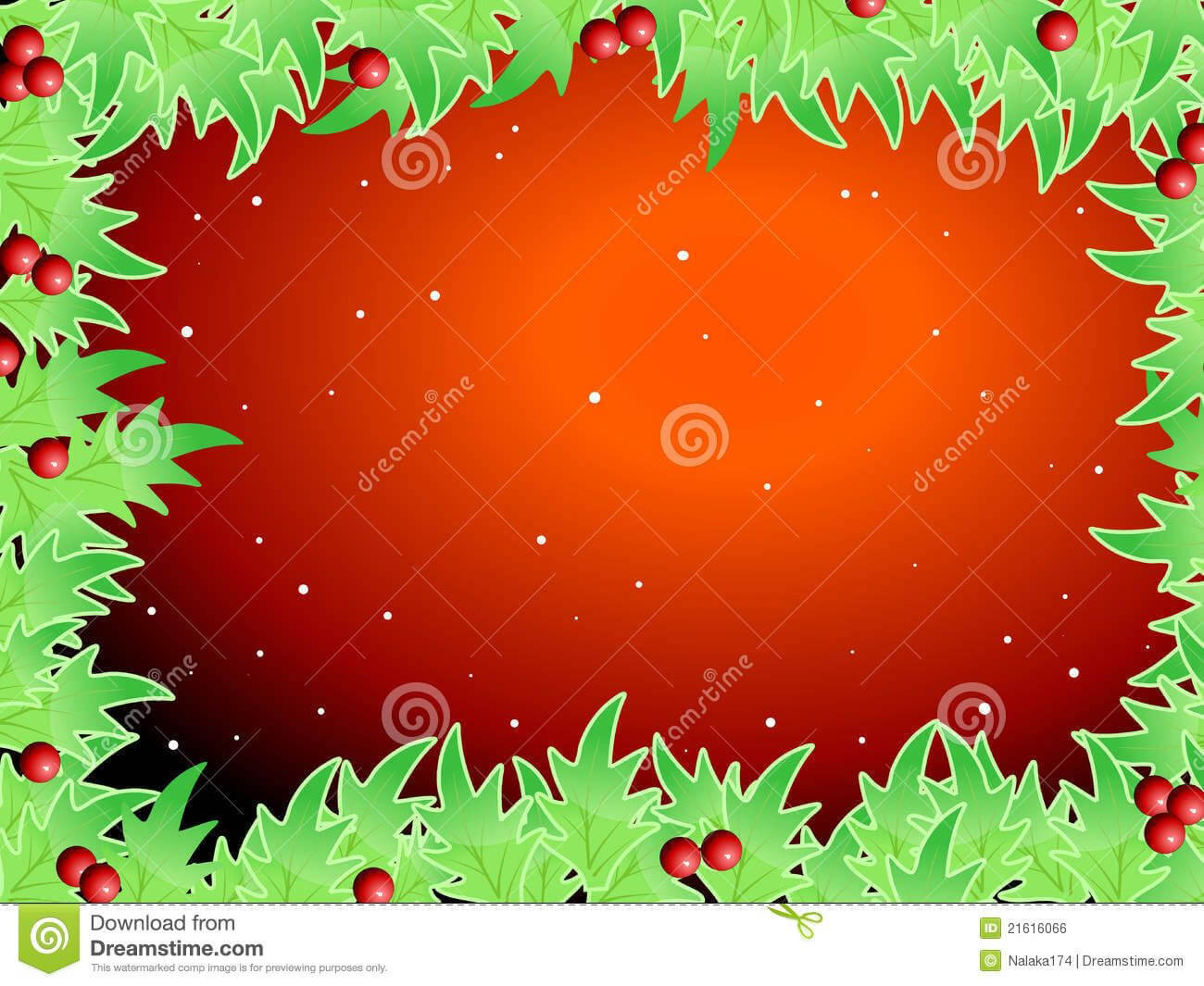 Blank Template For Christmas Greetings Card Royalty Free Within Blank Christmas Card Templates Free