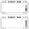Blank Ticket … | Ticket Template, Printable Tickets, Ticket Inside Blank Admission Ticket Template