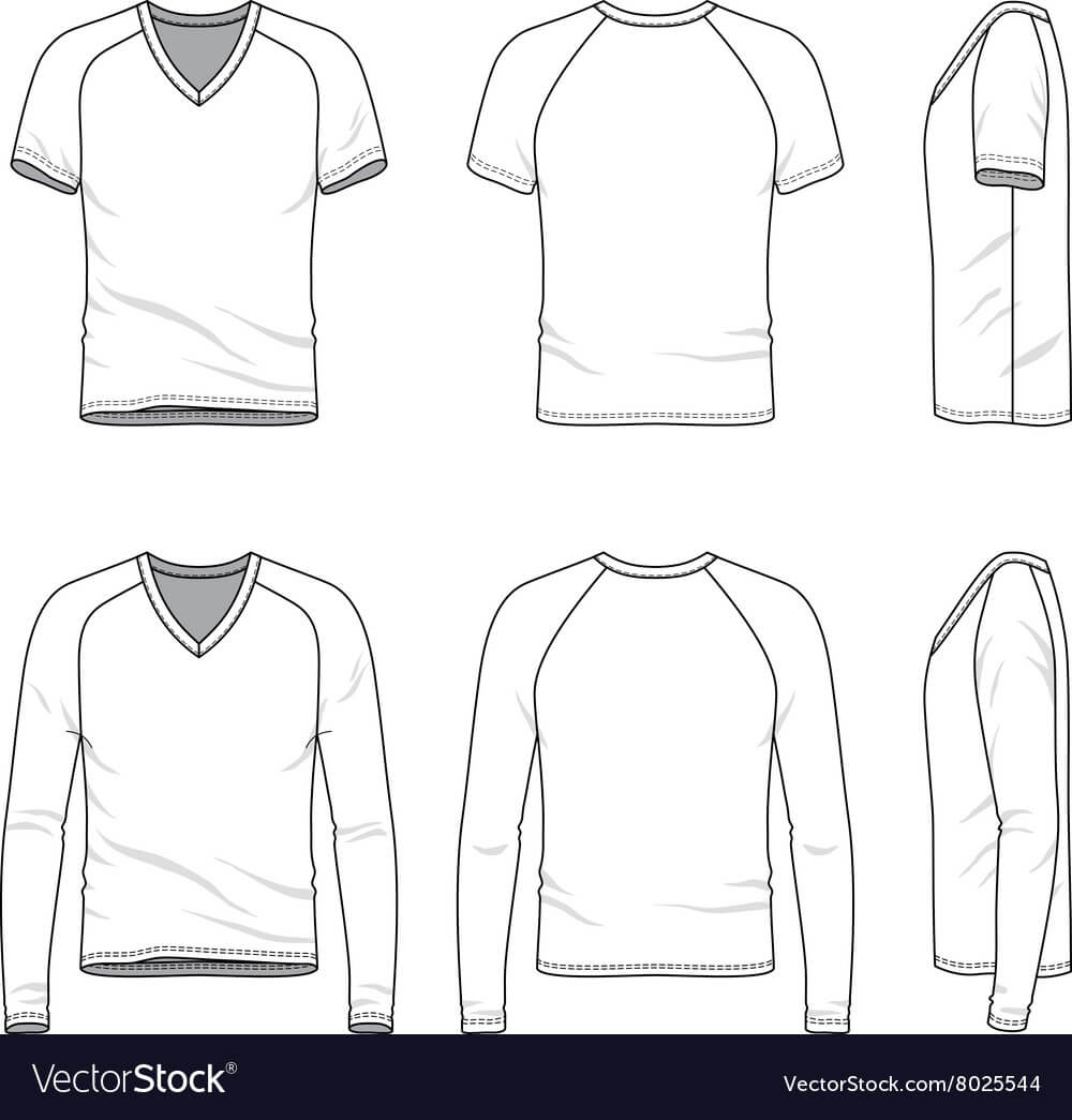 Blank V Neck T Shirt And Tee For Blank V Neck T Shirt Template