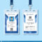 Blue Employee Id Card Design Template Stock Vector Pertaining To Company Id Card Design Template