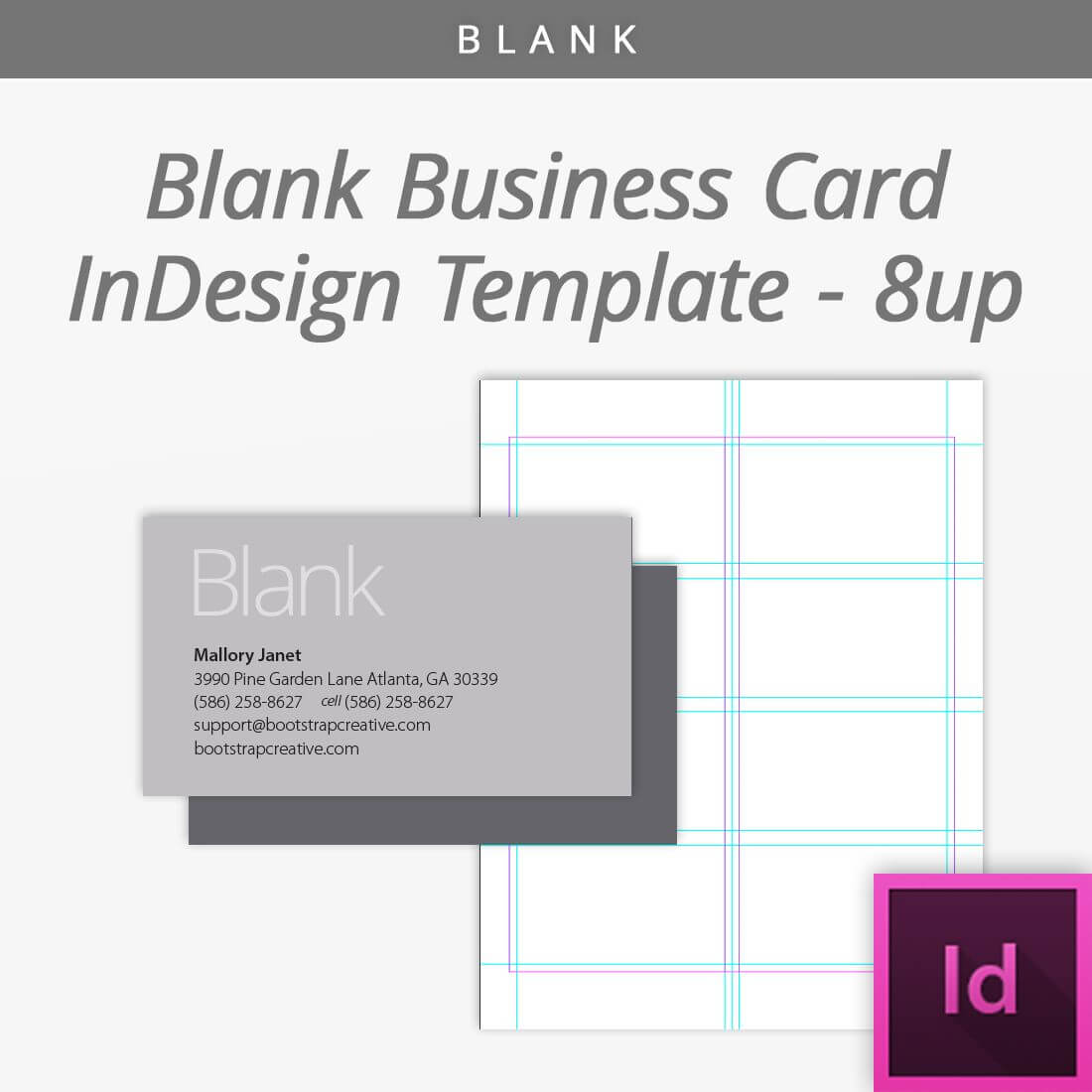 Bootstrap Creative | Blank Business Cards, Free Business Inside Blank Business Card Template Download