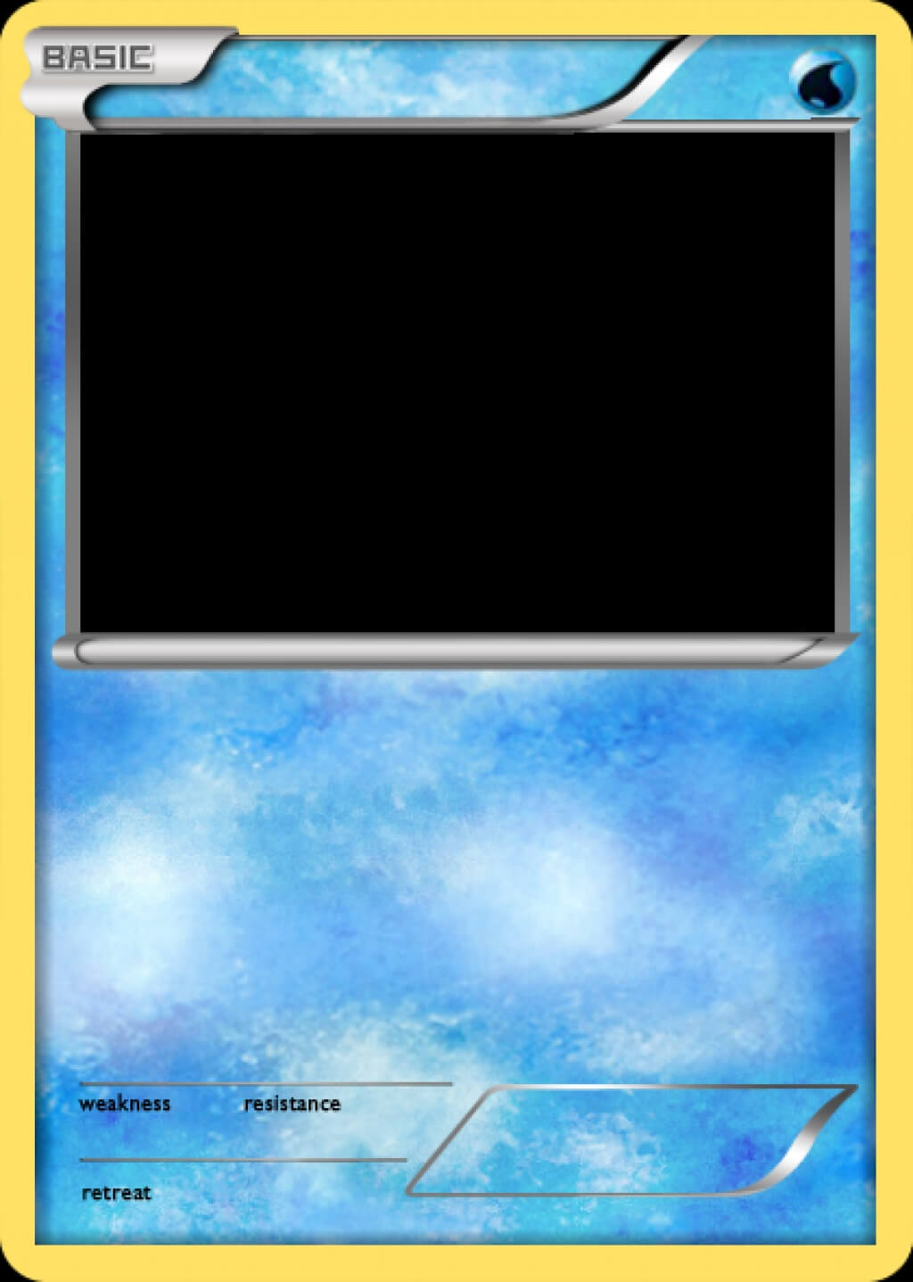 Brilliant Pokemon Card Template Intended For Your House With Pokemon Trainer Card Template