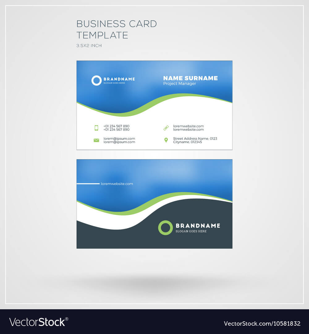 Business Card Template Personal Visiting Card With Throughout Free Personal Business Card Templates