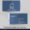 Business Card Template Real Estate Agency Design in Real Estate Agent Business Card Template