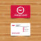 Business Card Template With Texture. Donation Hand Sign Icon With Regard To Donation Card Template Free