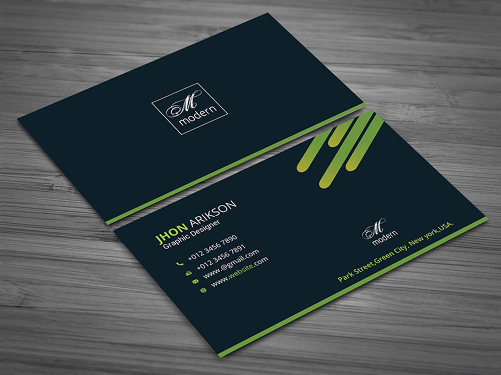 Business Card Templateakhtar Jahan On Dribbble Pertaining To Buisness Card Templates