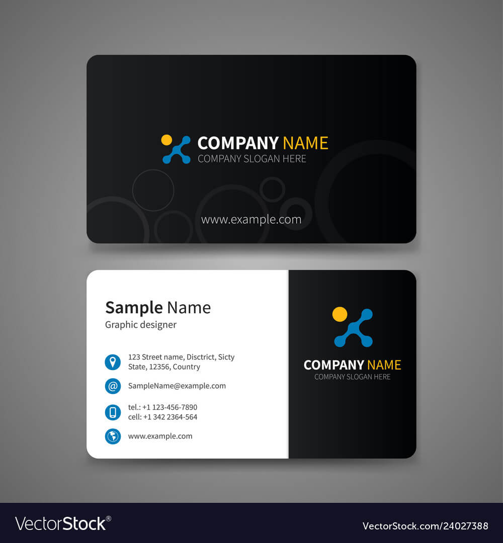 Business Card Templates For Company Business Cards Templates