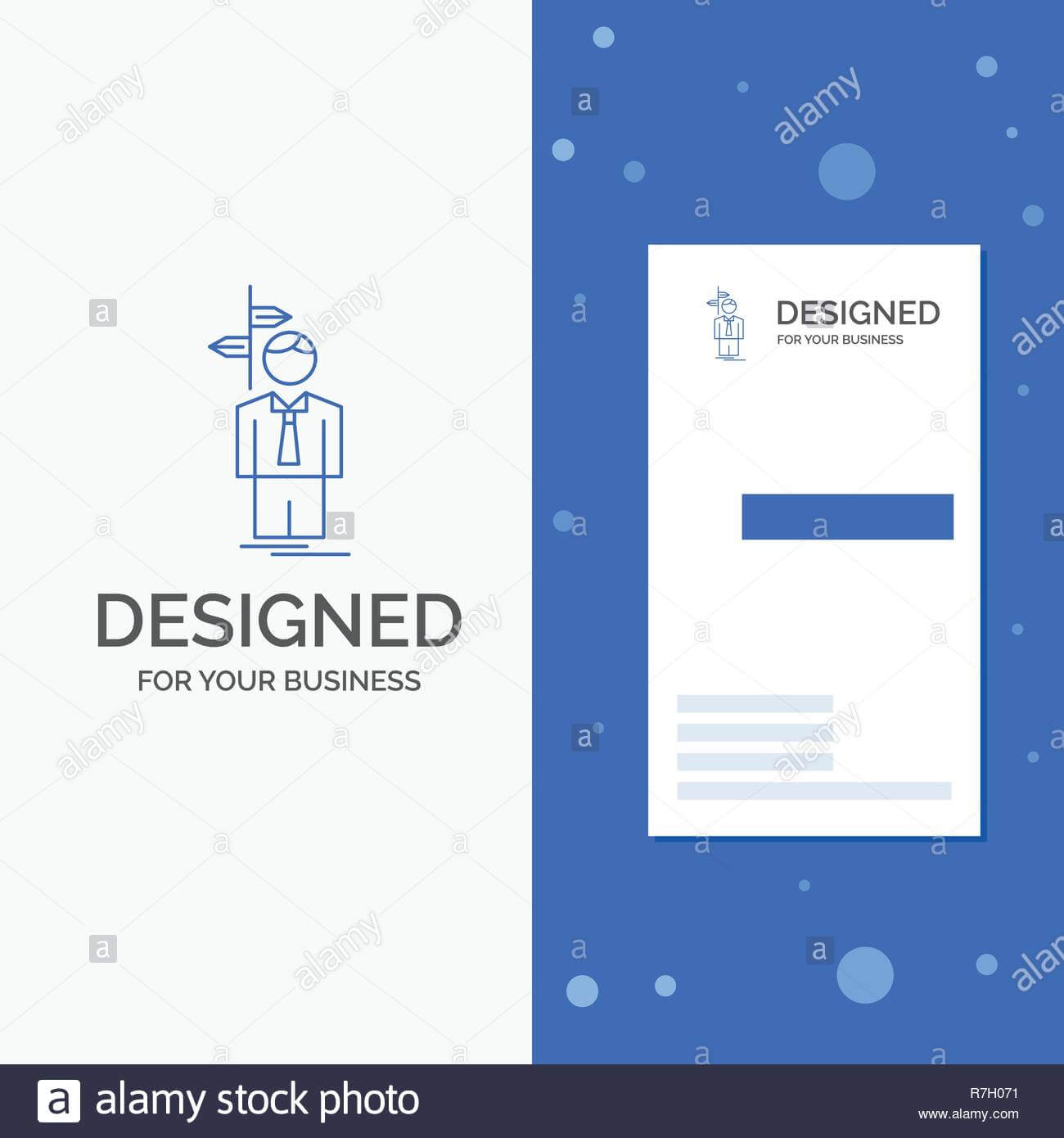 Business Logo For Arrow, Choice, Choose, Decision, Direction Throughout Decision Card Template