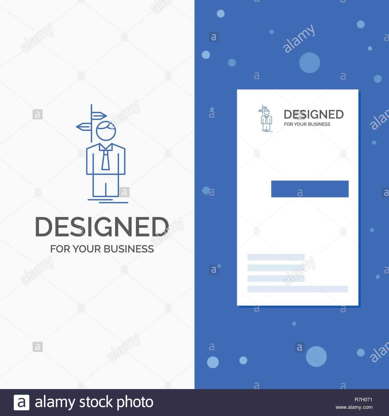 Business Logo For Arrow, Choice, Choose, Decision, Direction Throughout Decision Card Template