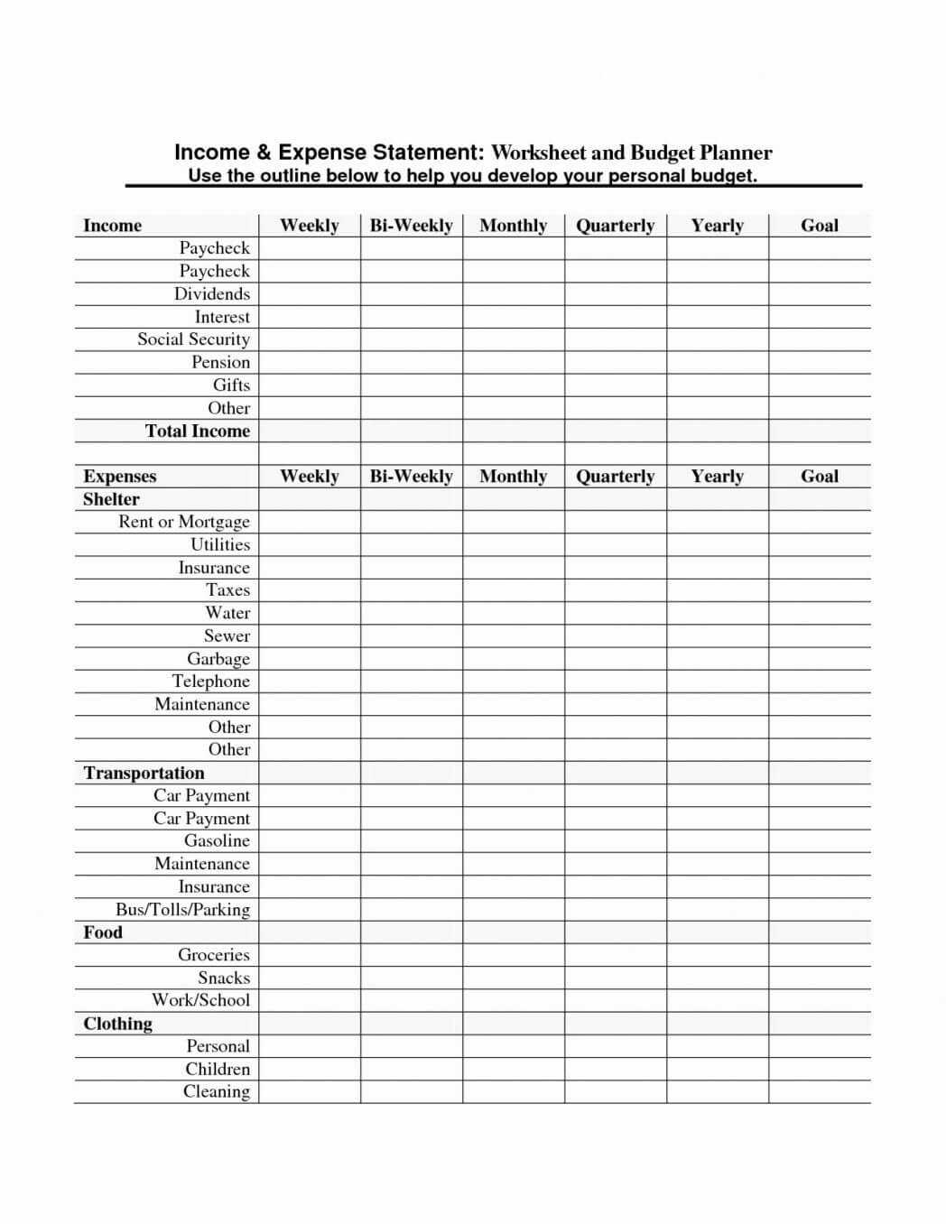 Business Plan Income And Expenses Spreadsheet Small Udget Throughout Quarterly Report Template Small Business