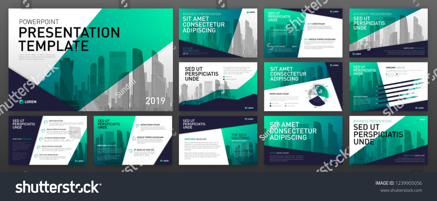 Business Presentation Templates Set Use Powerpoint Stock Throughout Keynote Brochure Template