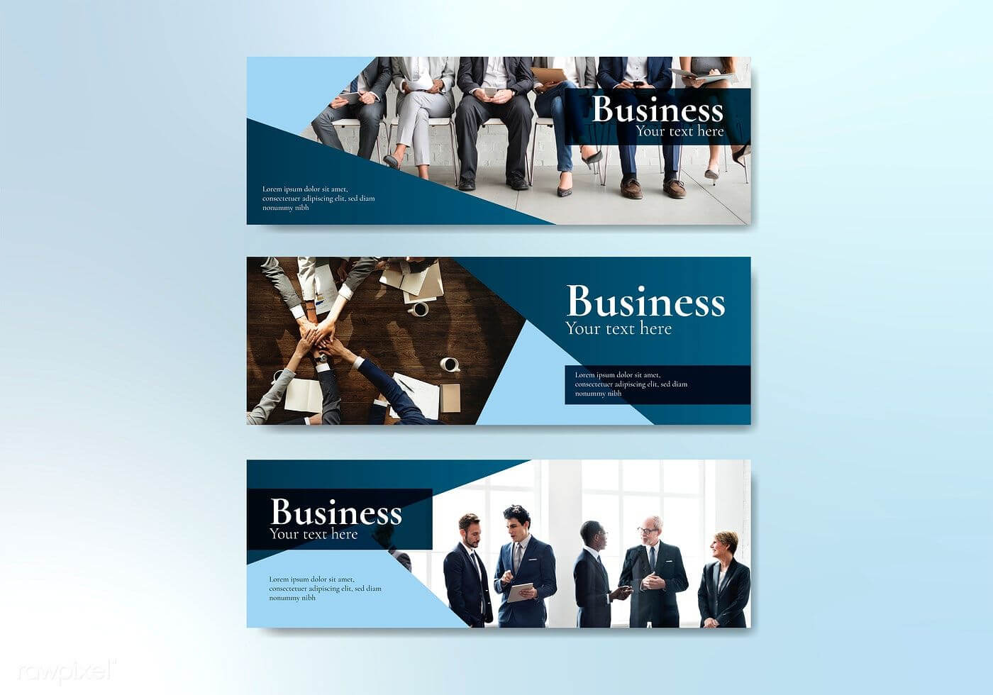 Business Website Banner Design Vector | Free Image Intended For Photography Banner Template