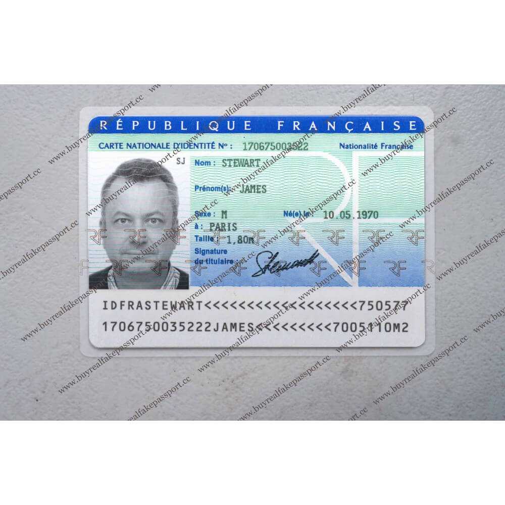 Buy French Original Id Card Online, Fake National Id Card Of Throughout French Id Card Template