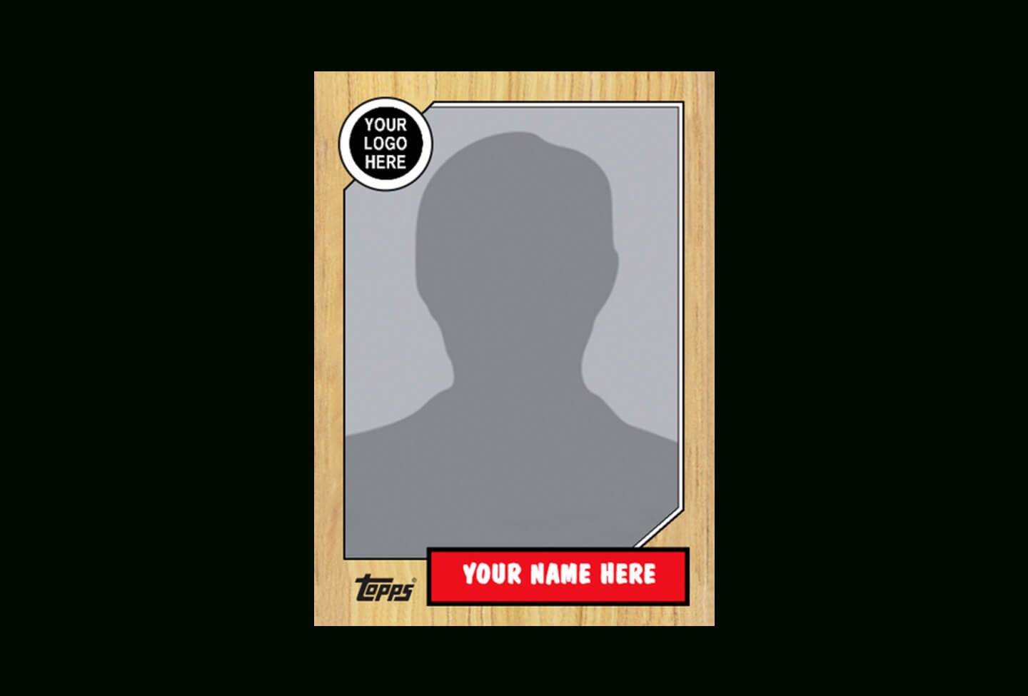 Card Template Png, Picture #490519 Baseball Card Png In Custom Baseball Cards Template