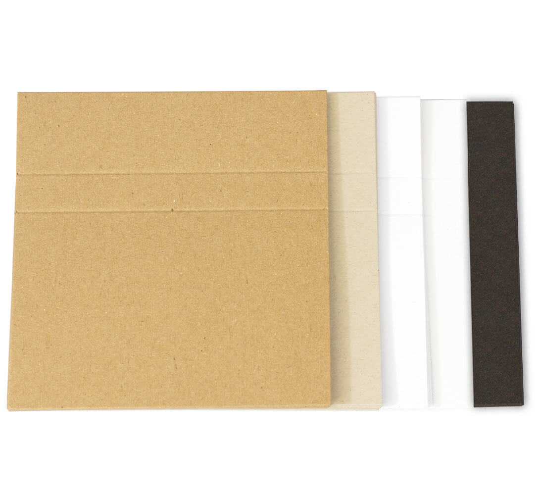 Cassette Case Blank J Cards – Brown Manila, Natural Recycled In Cassette J Card Template