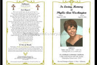 Celebration Of Life Templates For Word Free - Aol Image within Memorial Card Template Word
