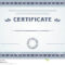 Certificate Border And Template Design Stock Vector For Certificate Border Design Templates