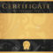 Certificate, Diploma Of Completion Black Design Template Inside Certificate Scroll Template