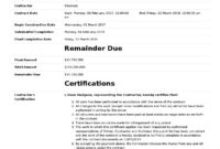 Certificate Of Completion For Construction (Free Template + inside Certificate Of Completion Template Construction
