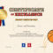Certificate Of Excellence Template In Sport Theme For Basketball.. For Basketball Camp Certificate Template