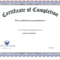 Certificate Template Free Printable – Free Download | Free With Professional Certificate Templates For Word
