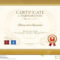 Certificate Template In Basketball Sport Theme With Gold Inside Basketball Camp Certificate Template