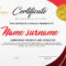 Certificate Template With Polygonal Style And Modern Pattern.. In Workshop Certificate Template