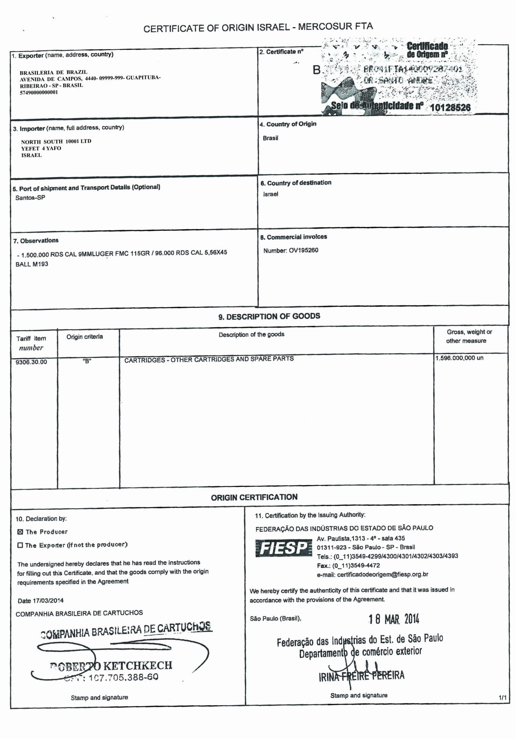 Certificate Templates: 2014 Nafta Certificate Of Origin Template Regarding Nafta Certificate Template